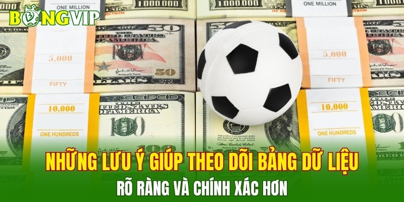 Những lưu ý giúp theo dõi bảng dữ liệu rõ ràng và chính xác hơn